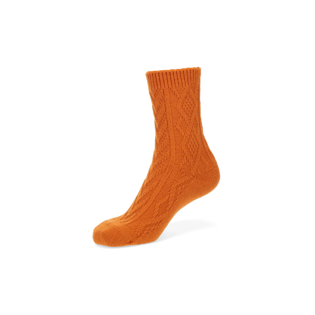 Cable Merino Crew Socks - Image 12