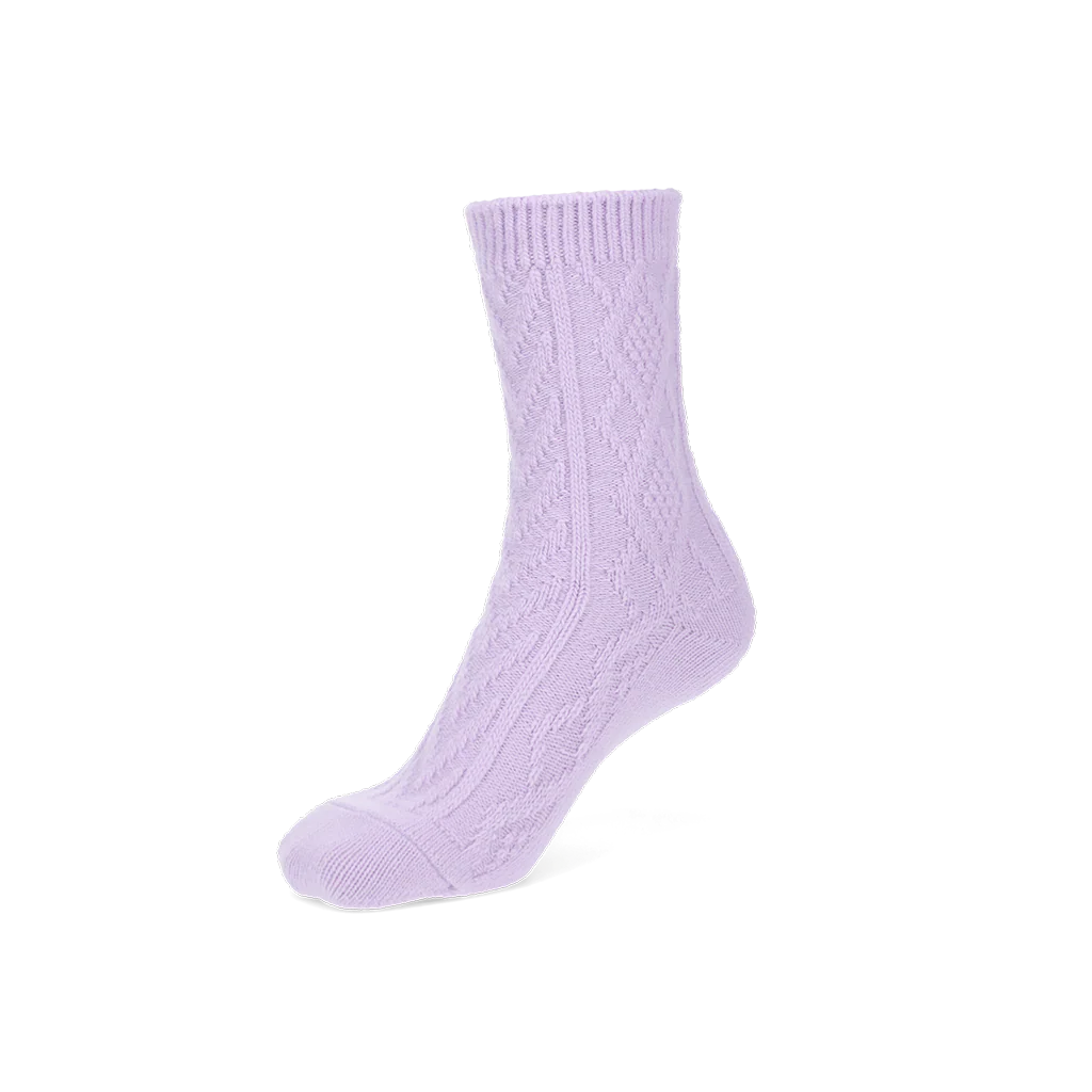 Cable Merino Crew Socks - Image 14