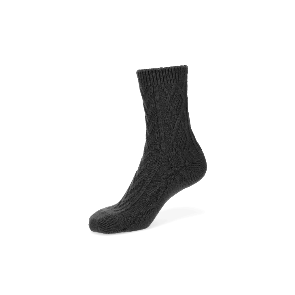 Cable Merino Crew Socks - Image 9