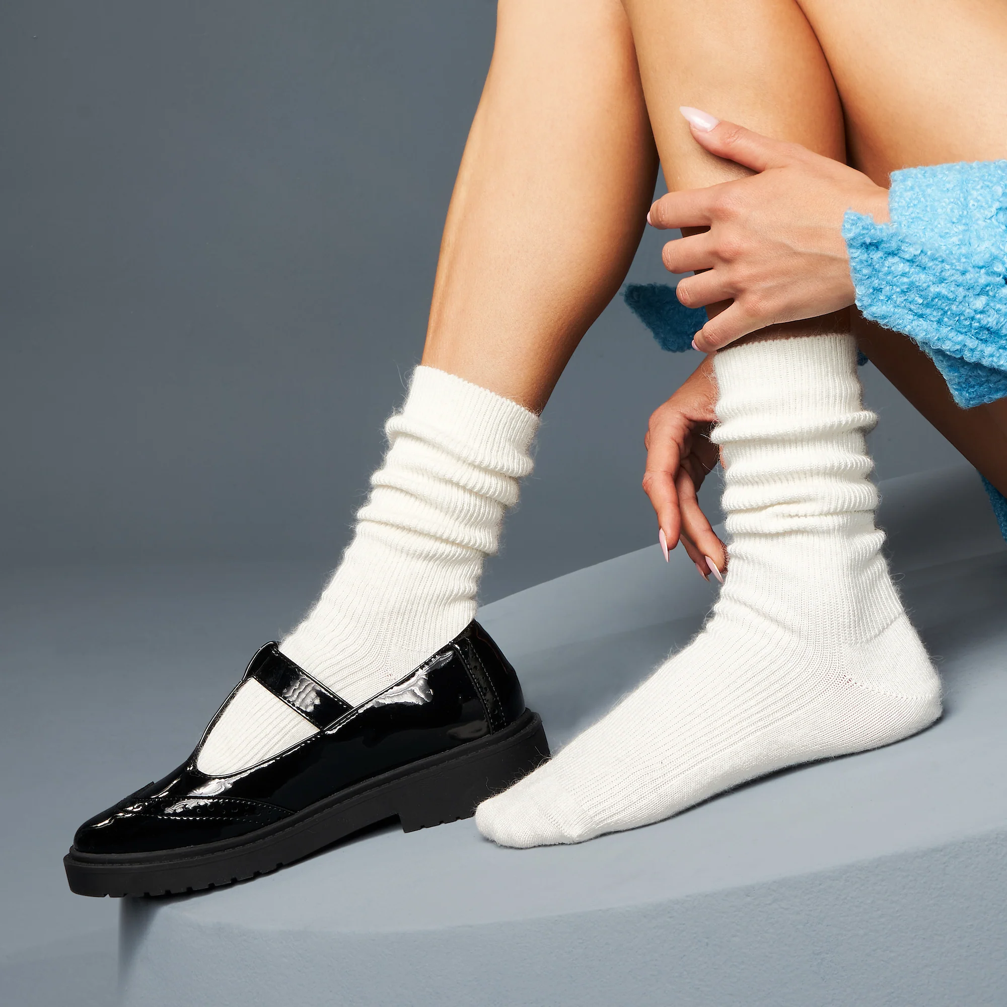 Angora Crew Socks - Image 3