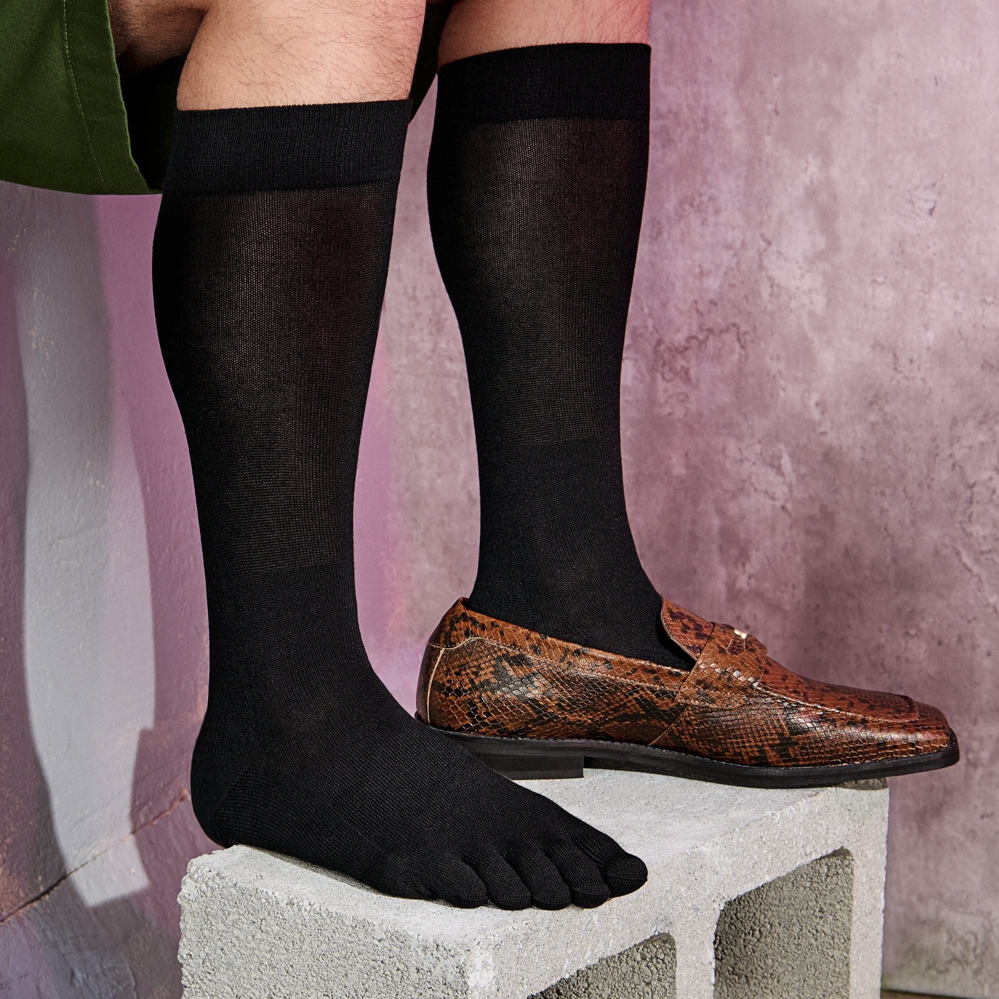 Toe Knee-High Socks - Image 3