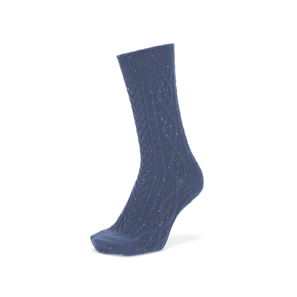 Aran Cable Merino  Crew Socks - Image 17