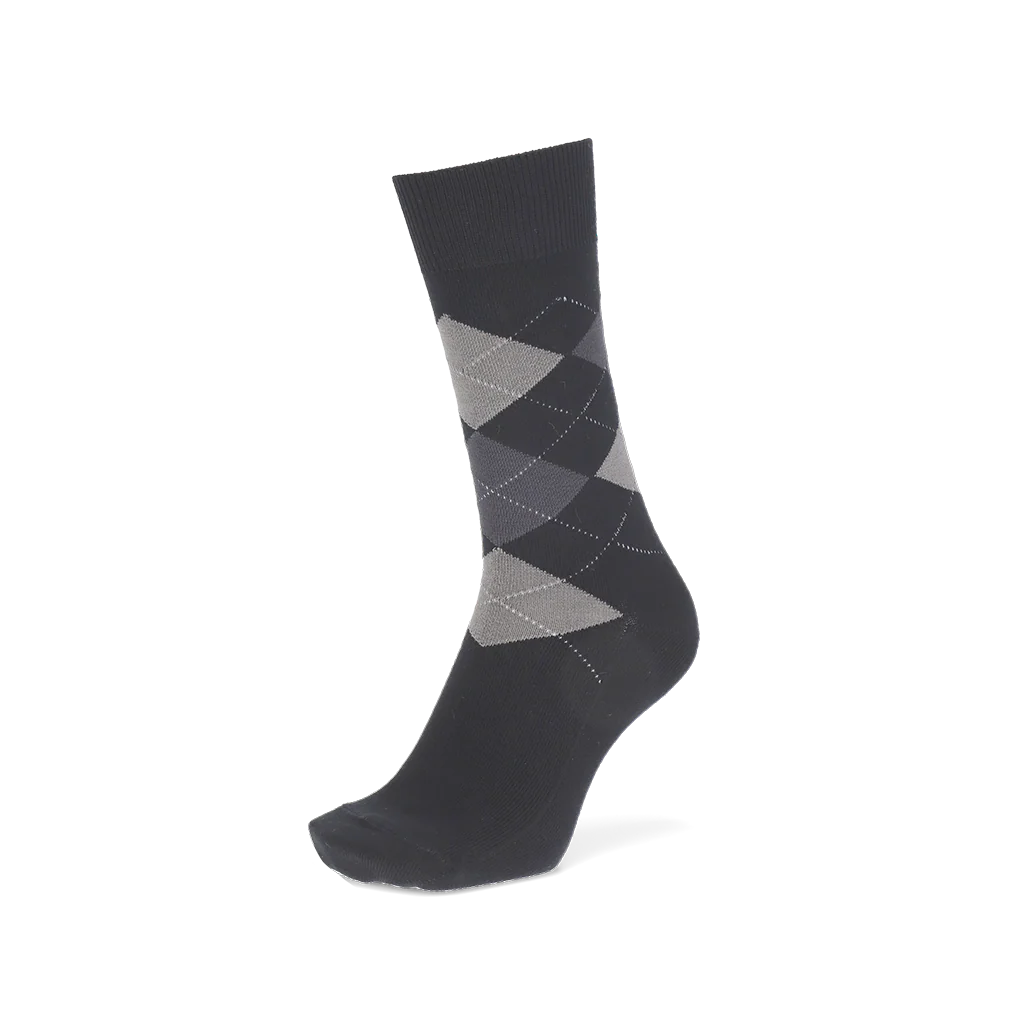 Argyle Cotton Crew Socks - Image 4