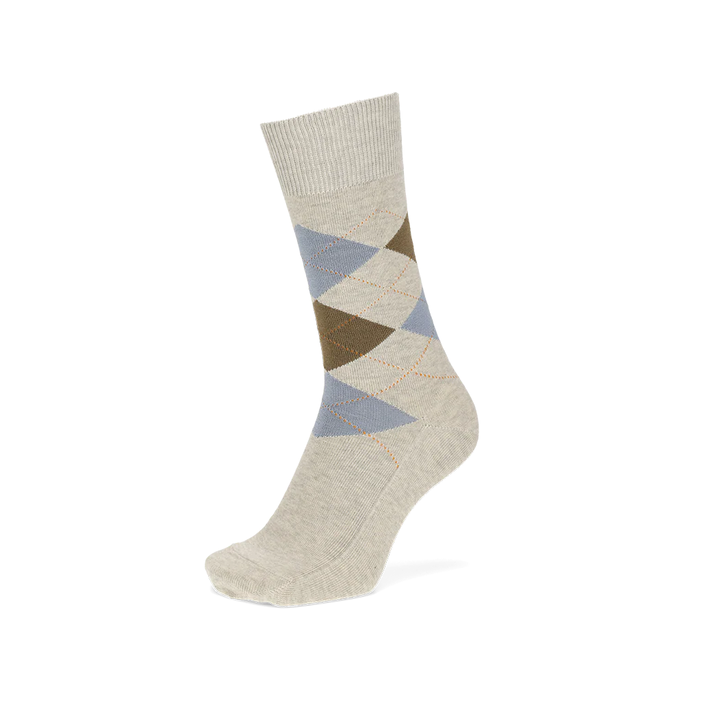Argyle Cotton Crew Socks - Image 5