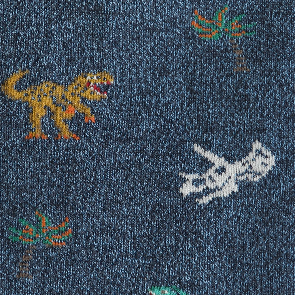 Dinosaur Cotton Crew Socks - Image 10