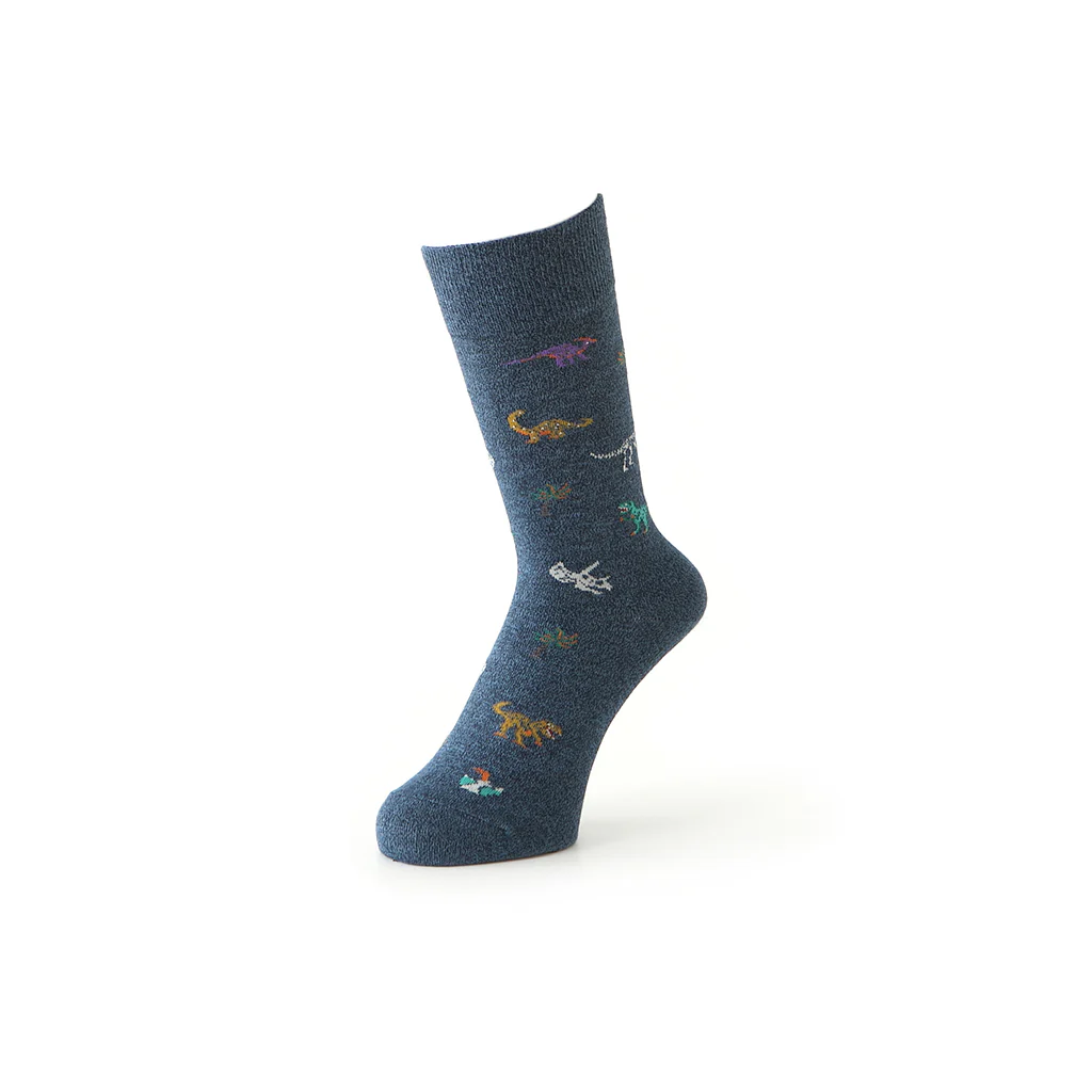 Dinosaur Cotton Crew Socks - Image 9