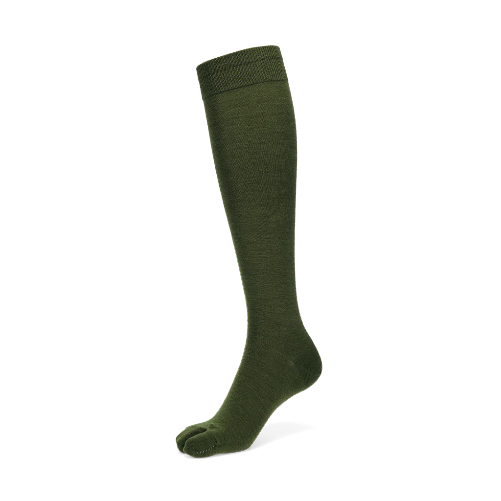 Extra Fine Merino Tabi Knee-High Socks - Image 7