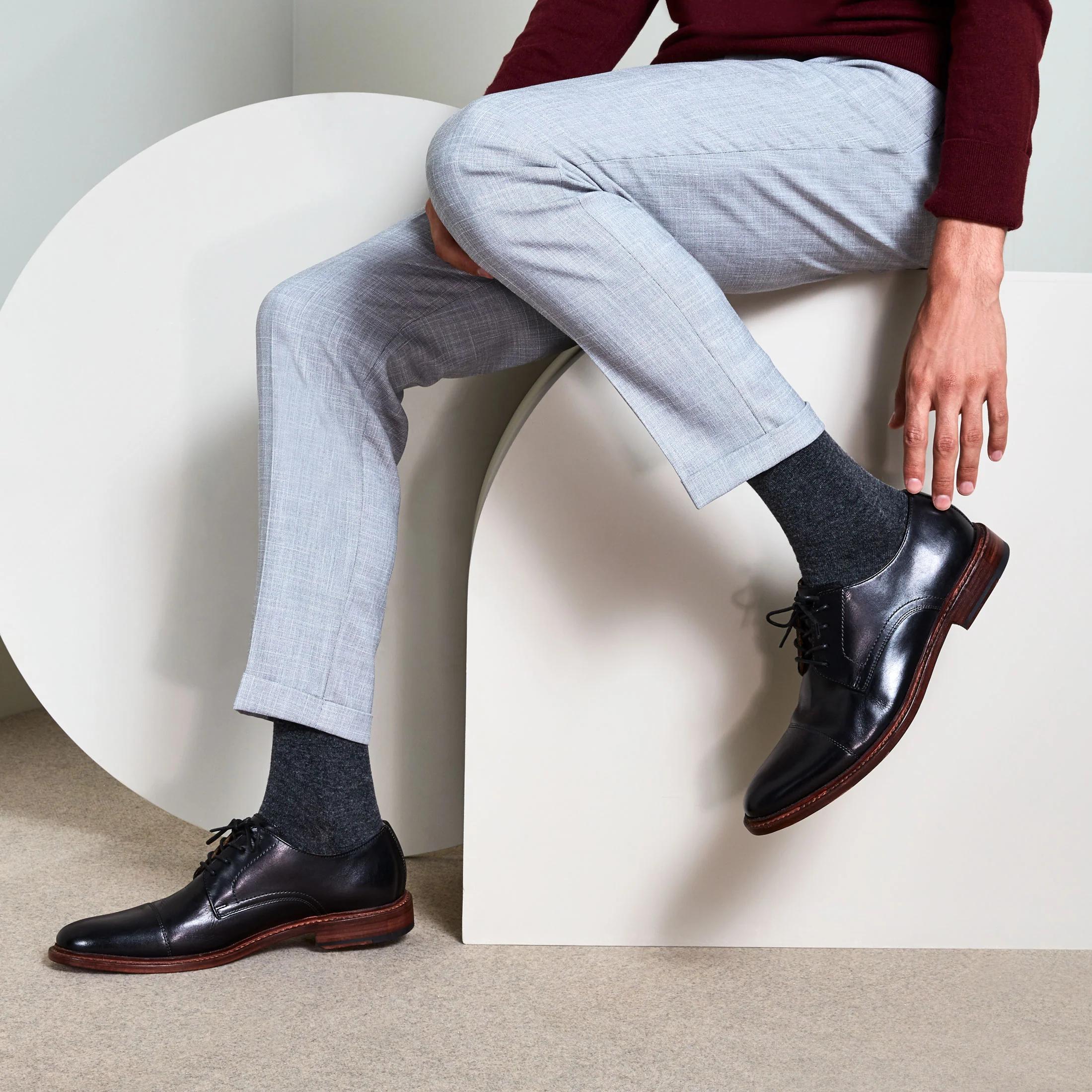 Extra Fine Merino Crew Socks - Image 17