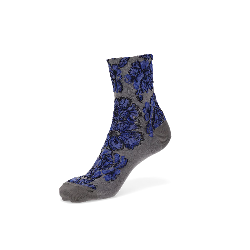 Float Fleur Silky Cotton Crew Socks - Image 4