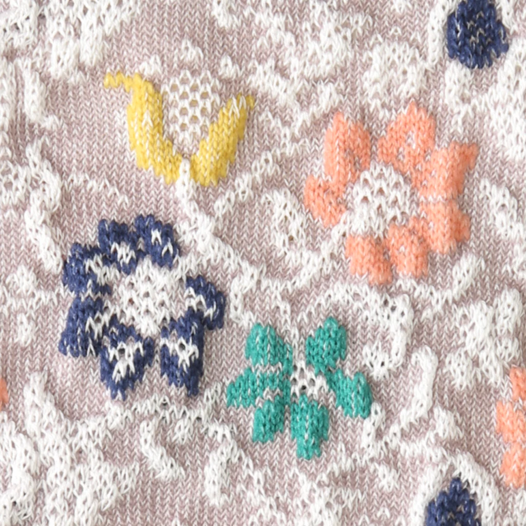 Float Flower Cotton Tabi Crew Socks - Image 8