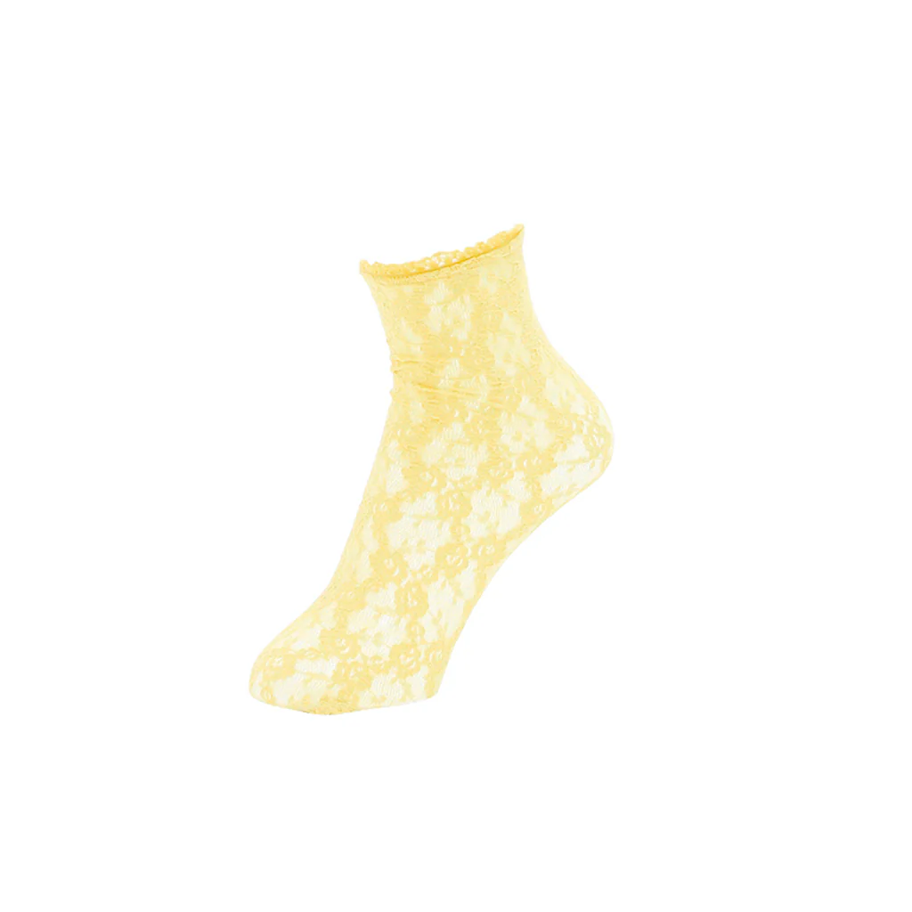 Floral Lace  Quarter Socks - Image 13