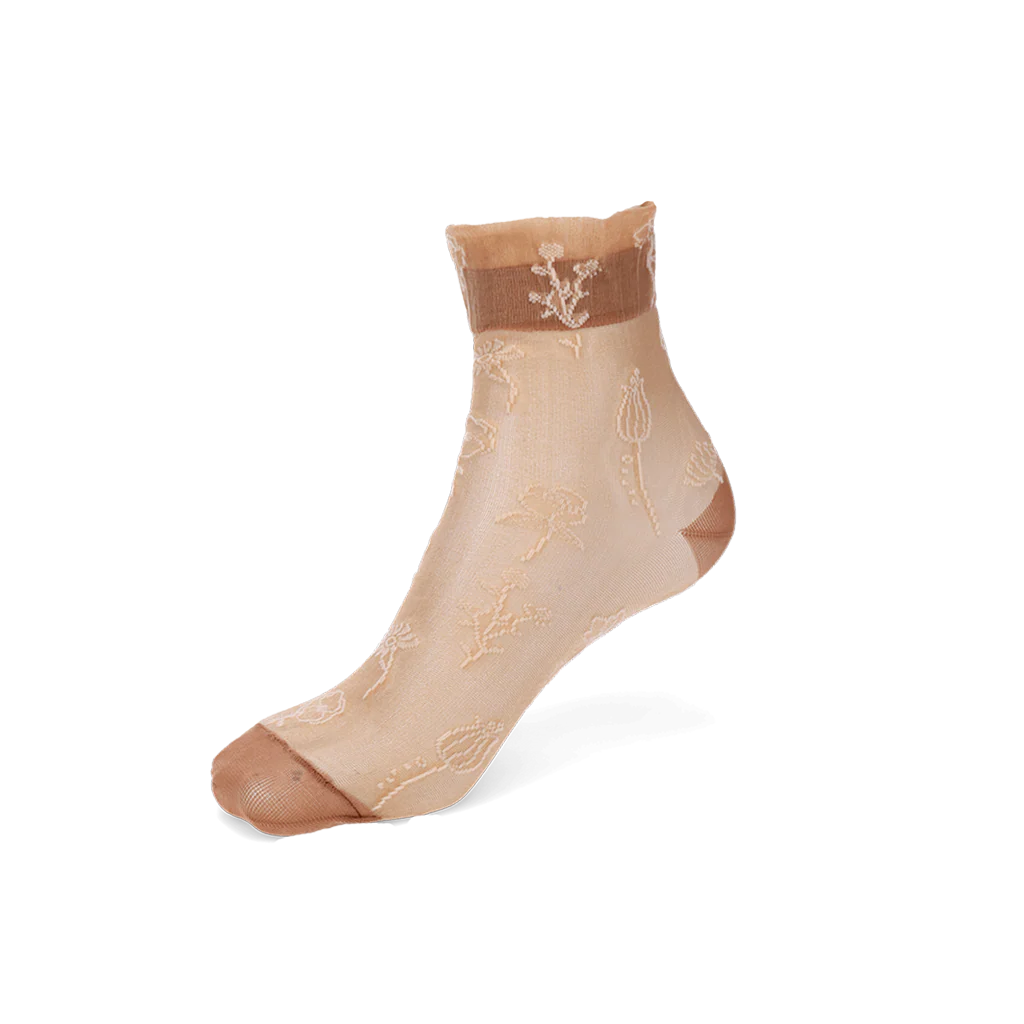 Floral Monotone  Quarter Socks - Image 8