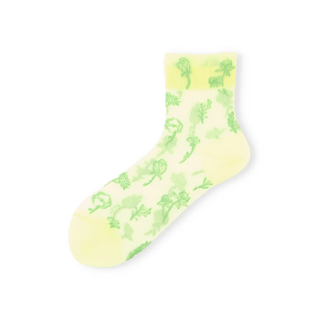 Floral Monotone  Quarter Socks - Image 9