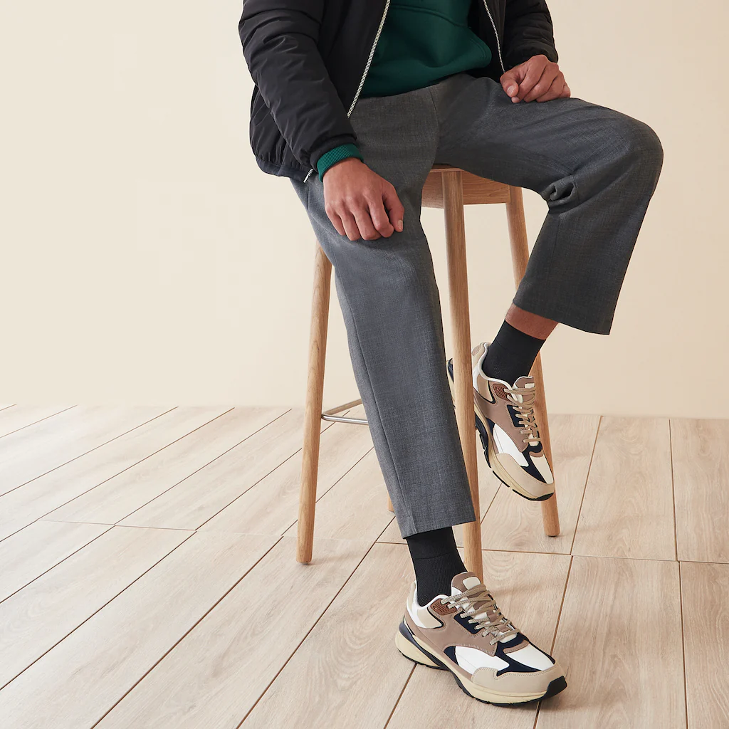 Full-Mesh Quarter Socks - Image 6