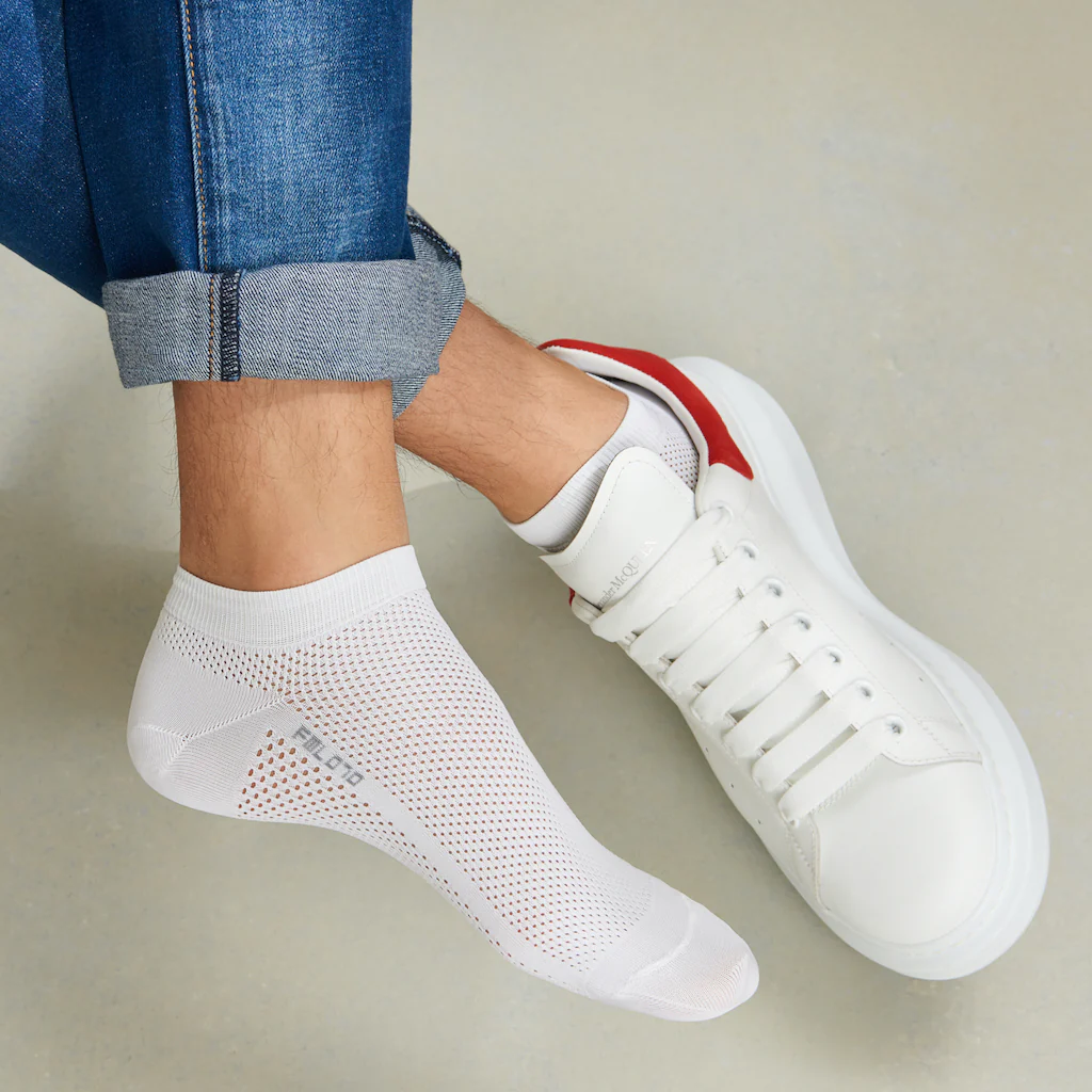 Full-Mesh Ankle Socks - Image 3