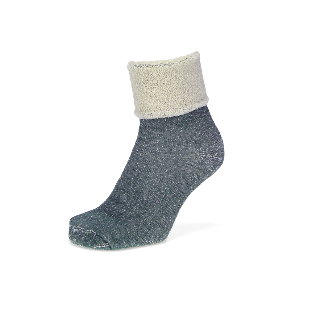 Full-Pile Organic Cotton  Lounge Crew Socks - Image 10