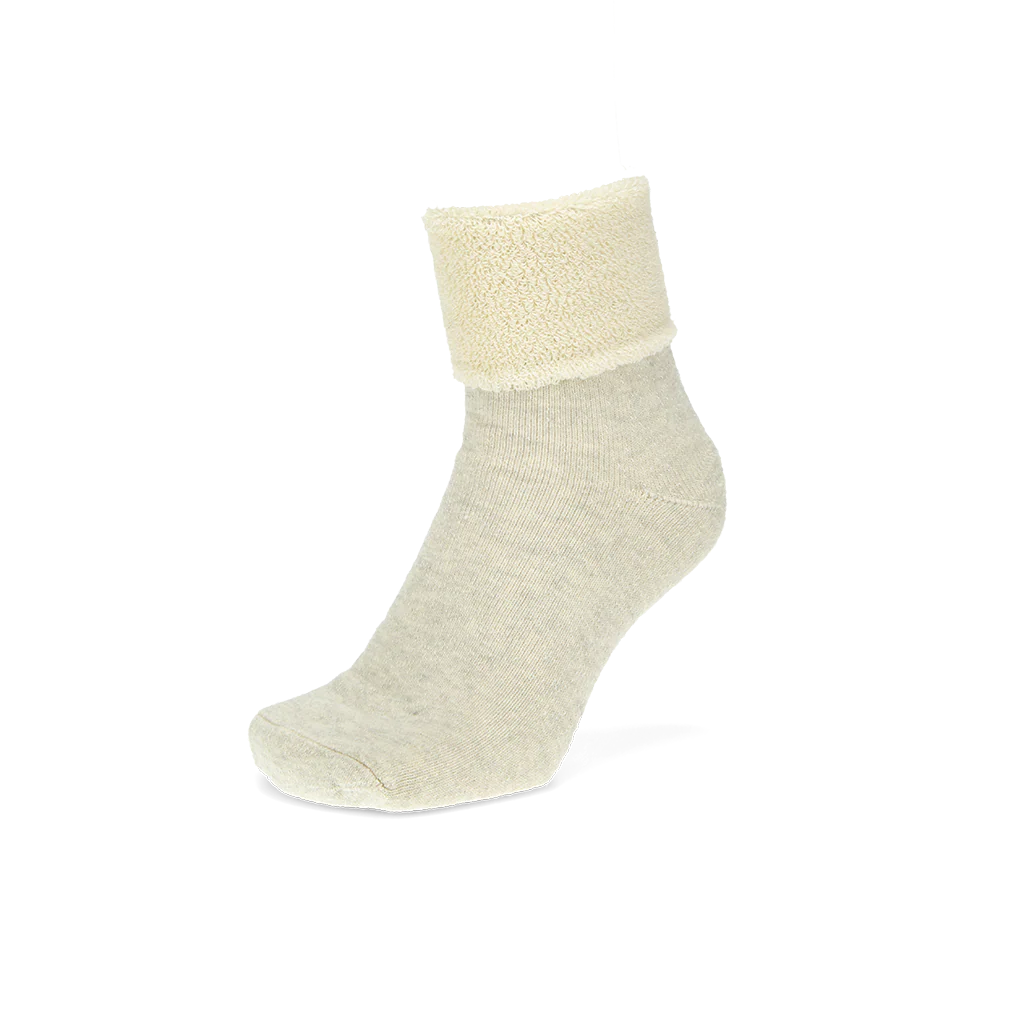 Full-Pile Organic Cotton  Lounge Crew Socks - Image 6