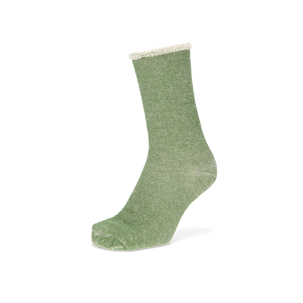 Full-Pile Organic Cotton  Lounge Crew Socks - Image 7