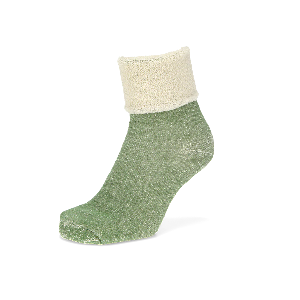 Full-Pile Organic Cotton  Lounge Crew Socks - Image 8