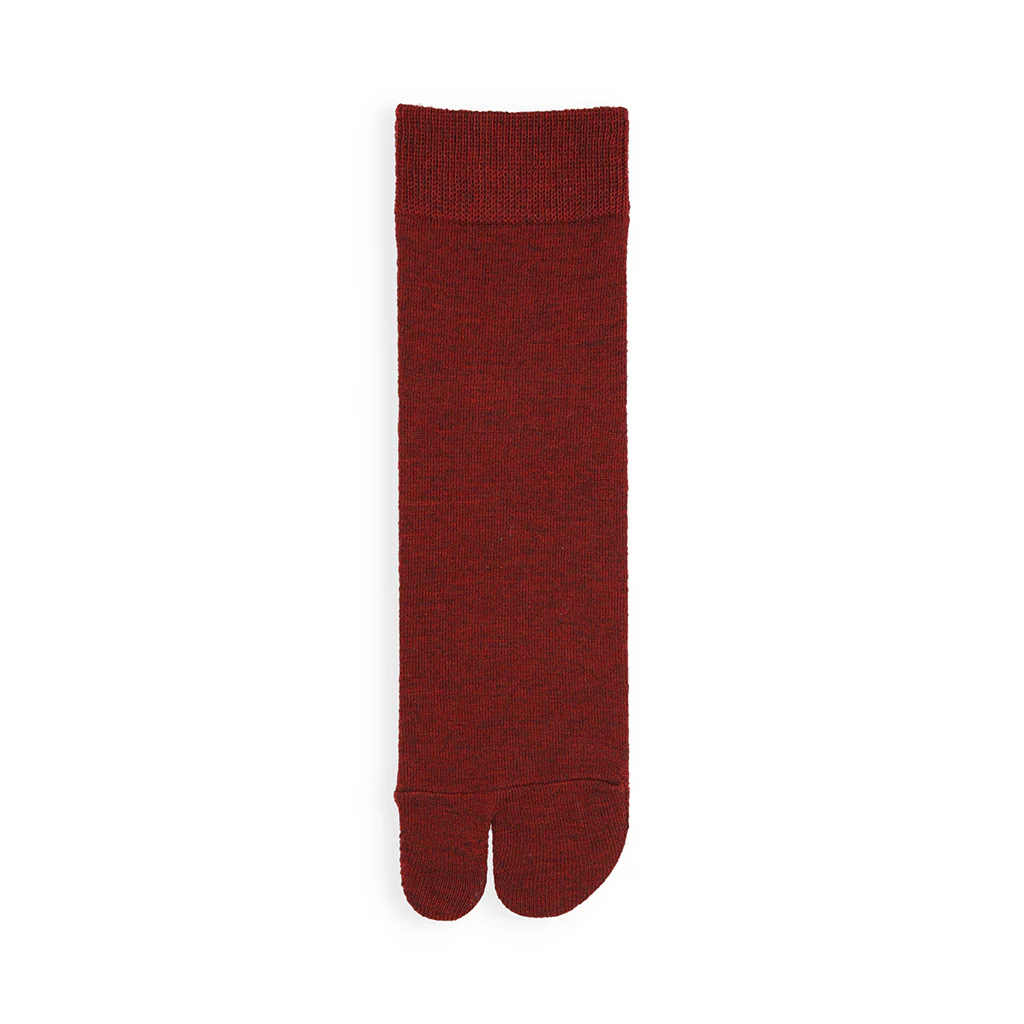 Heathered Merino Tabi Quarter Socks - Image 10