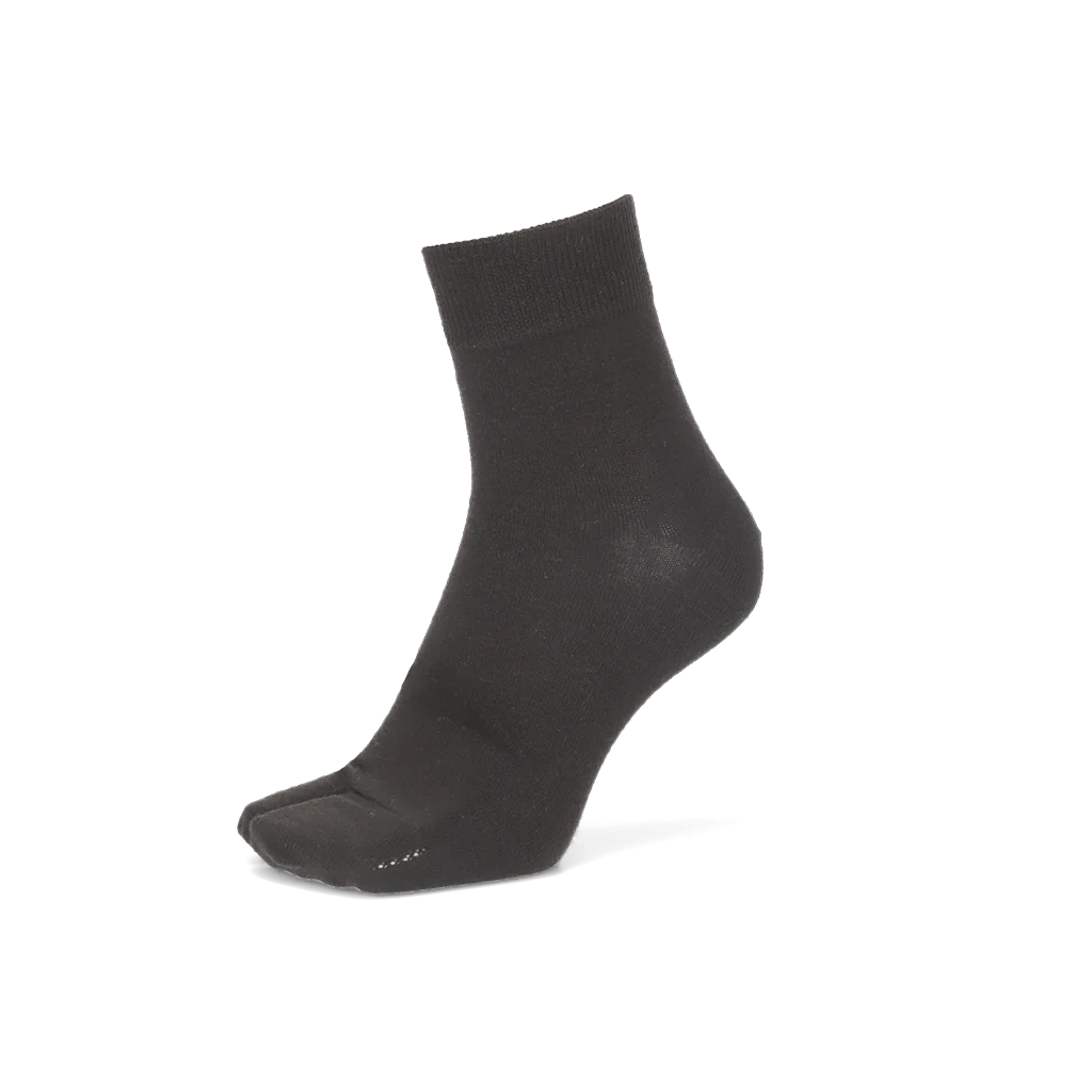 Heathered Merino Tabi Quarter Socks - Image 3