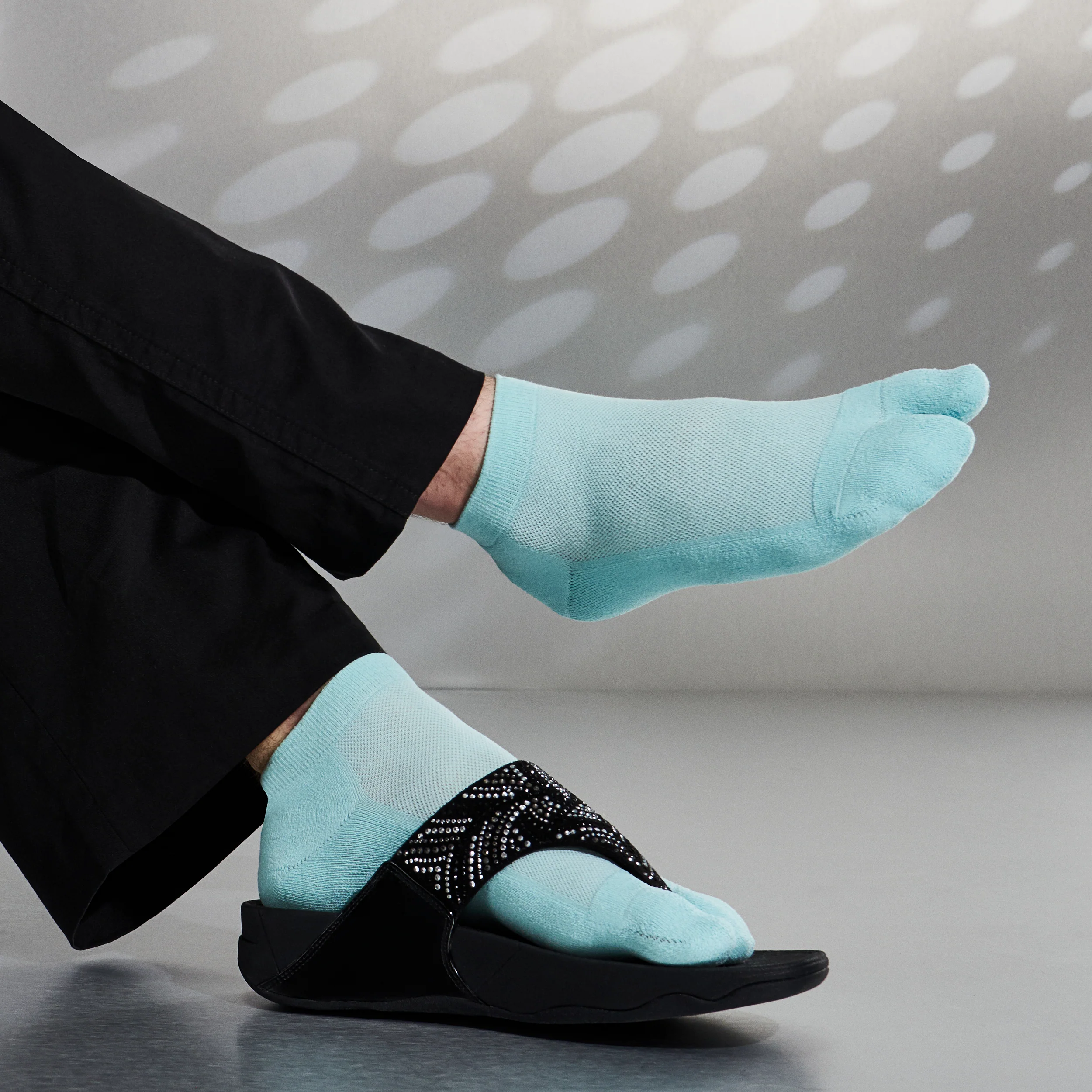 High-Standard Washi Pile Tabi  Ankle Socks - Image 4