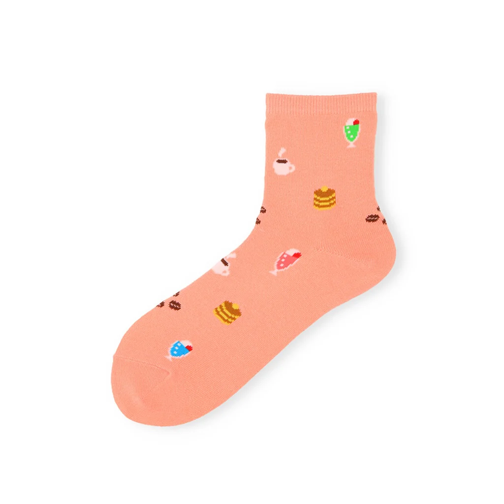 Japanese Retro Coffee Shop  Socks - Image 3