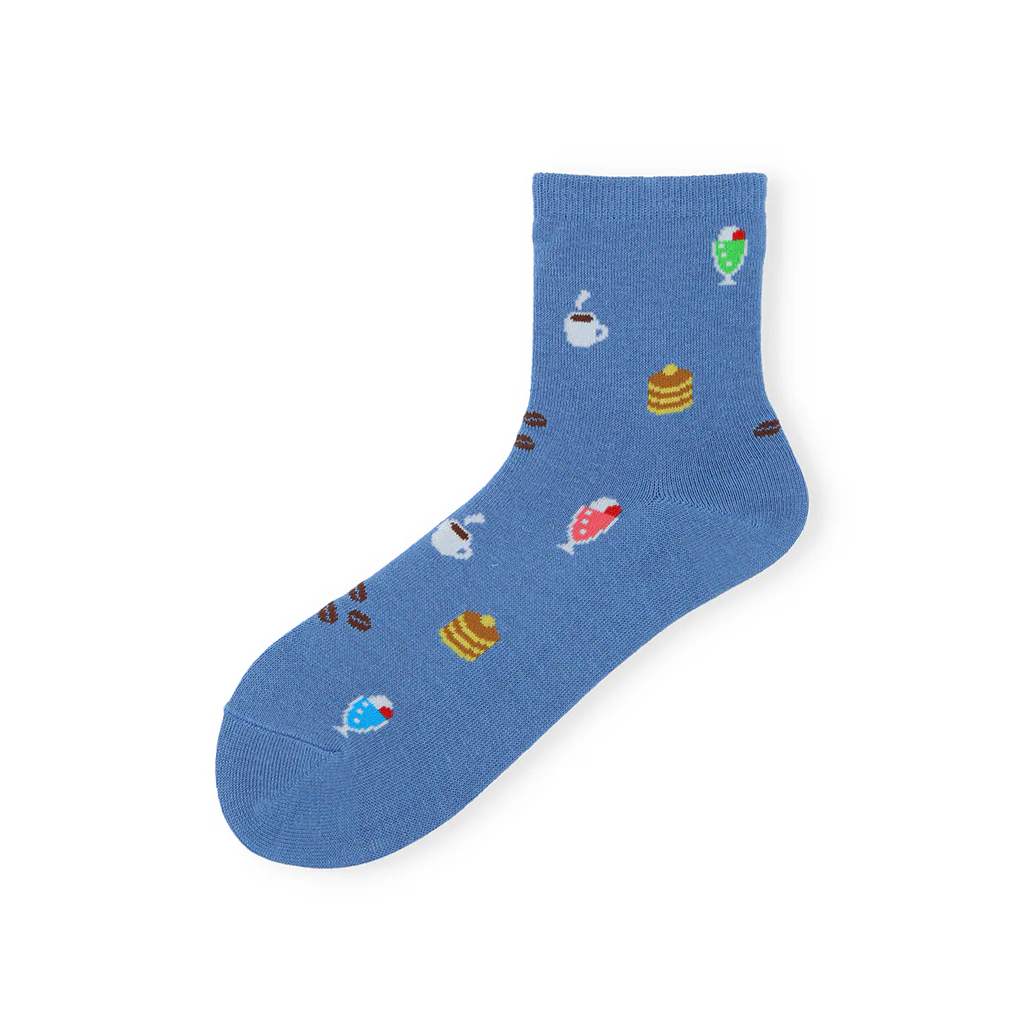 Japanese Retro Coffee Shop  Socks - Image 5