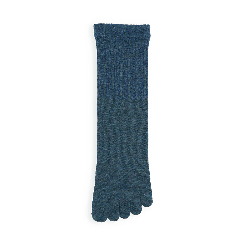 Loose-Fit Merino Toe Crew Socks - Image 10