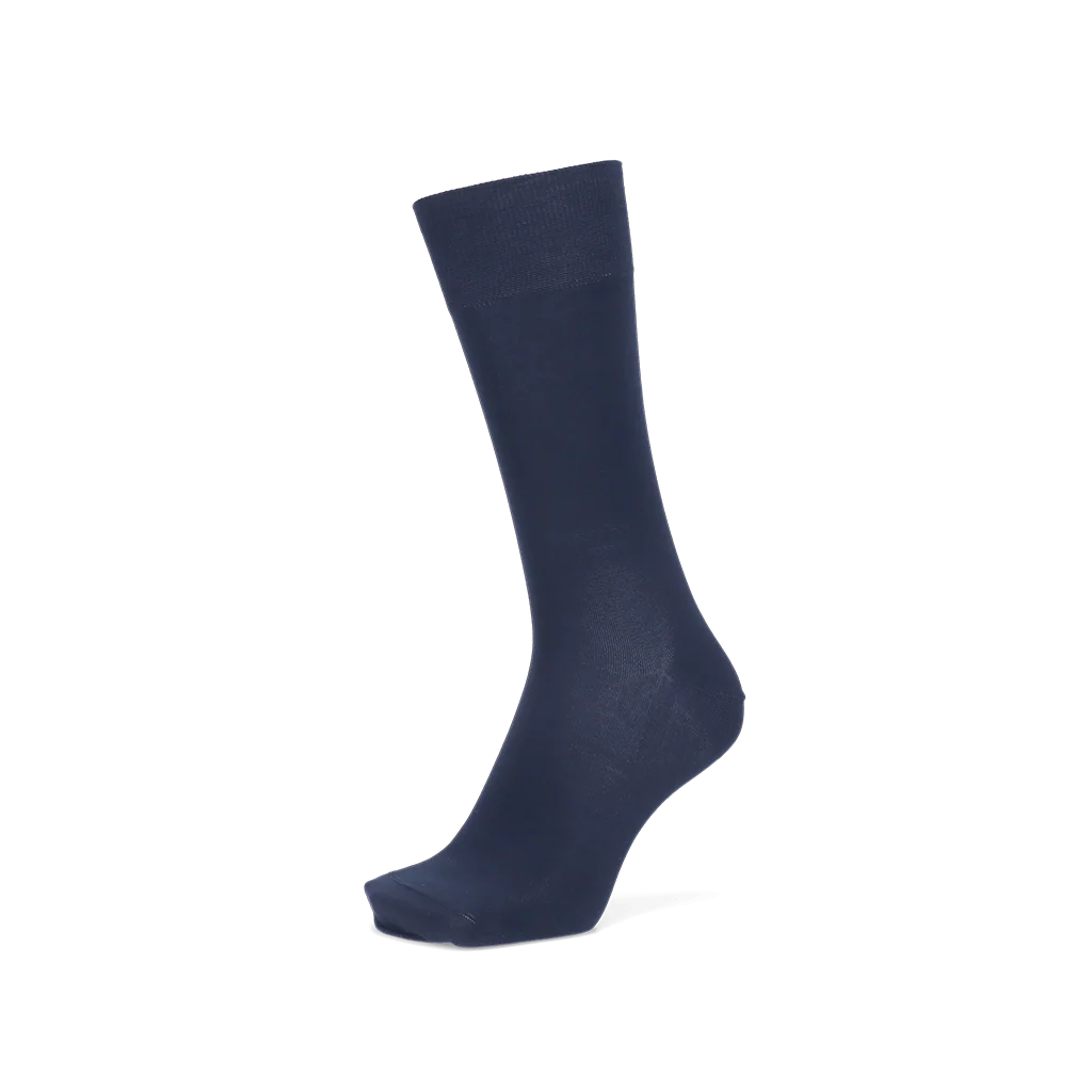 Premium Silky Cotton Plain  Crew Socks - Image 7