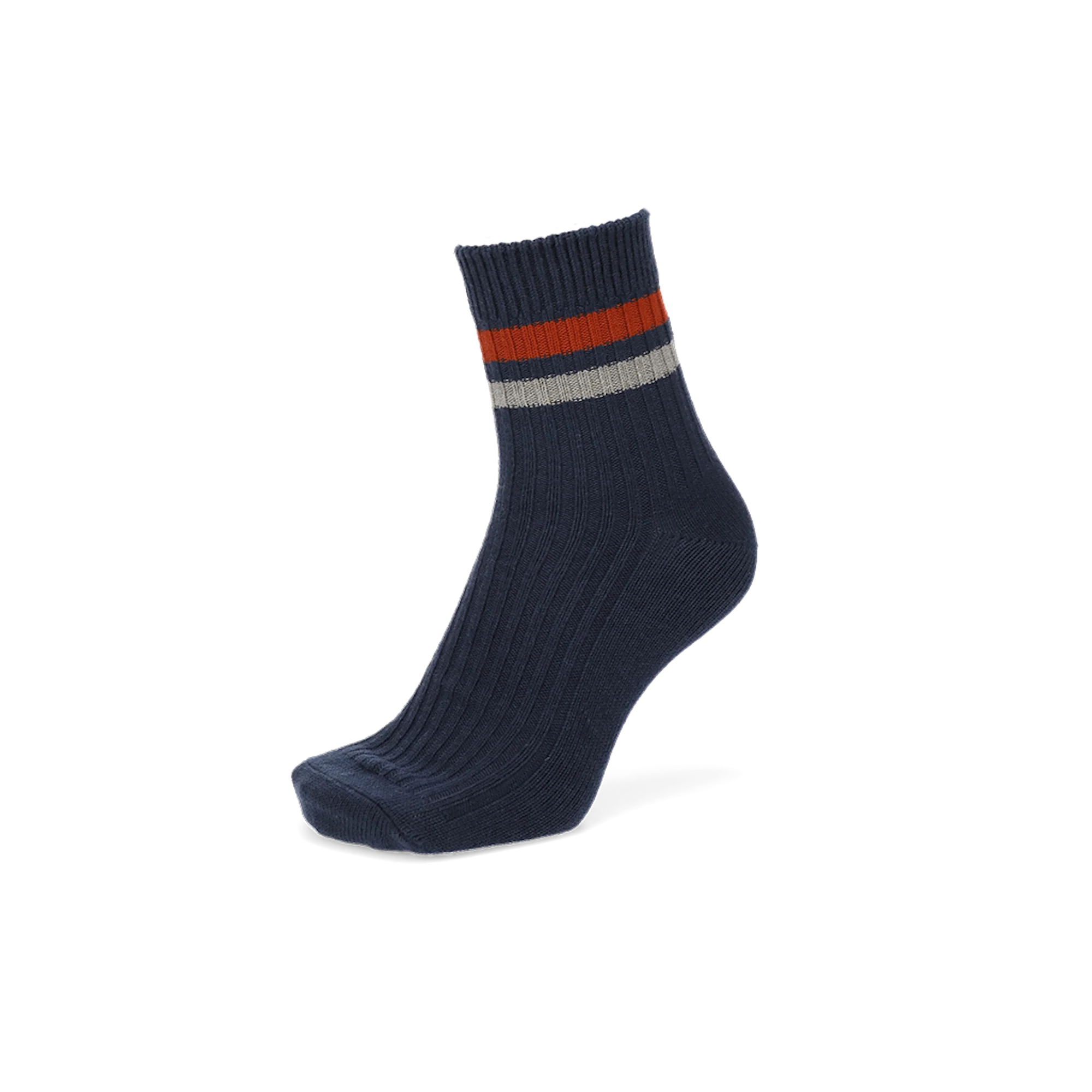 Striped Cotton  Quarter Socks - Image 11