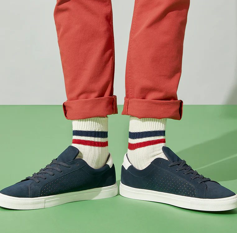 Striped Cotton  Quarter Socks - Image 5