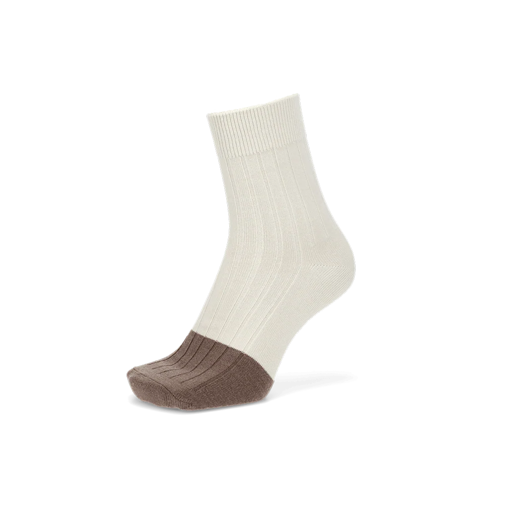 Merino-Toe x Cotton Crew Socks - Image 3