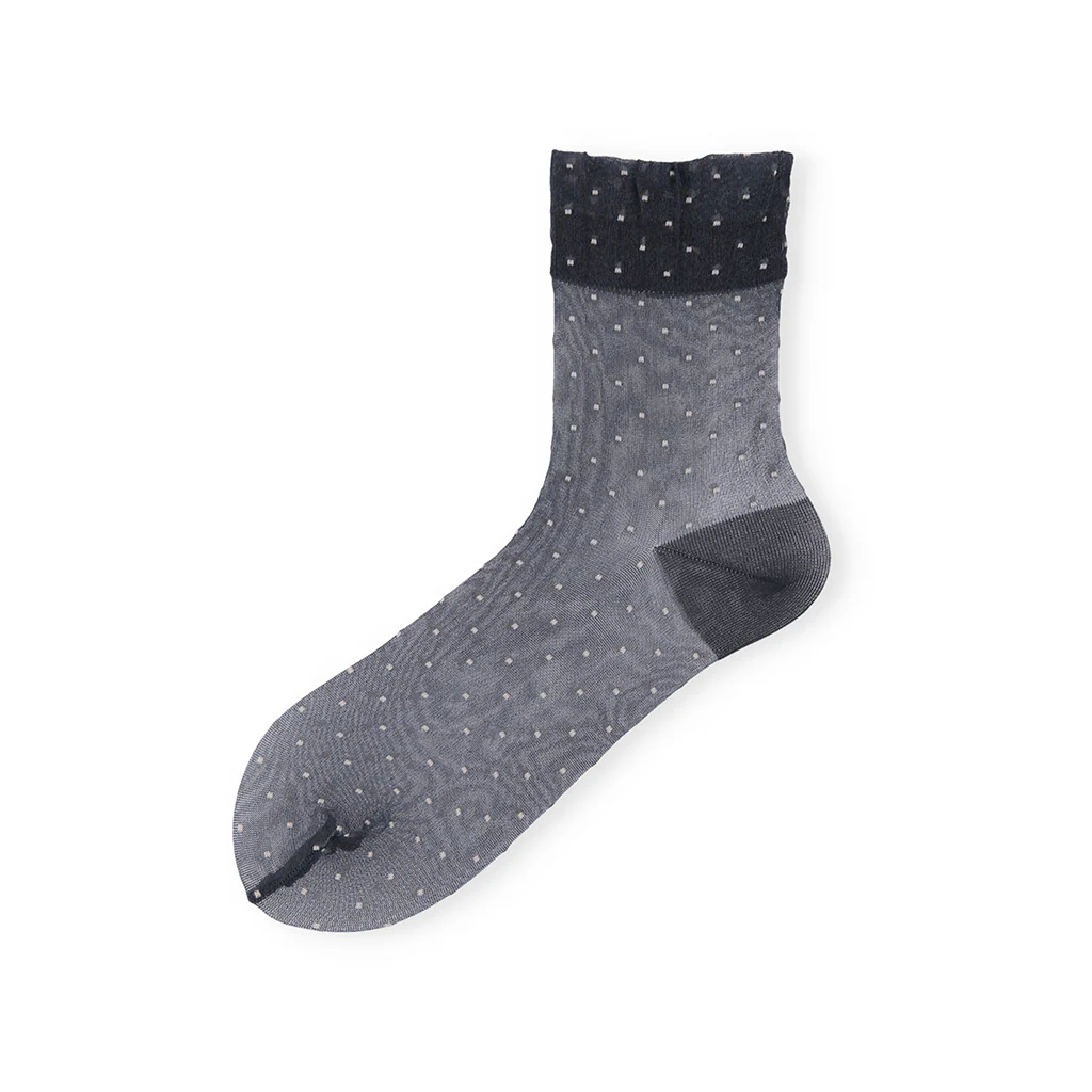 Pin Dot Quarter Socks - Image 13