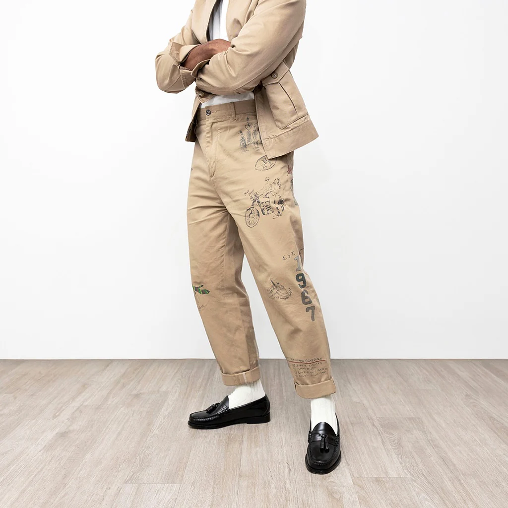 Pique Cotton  Crew Socks - Image 3