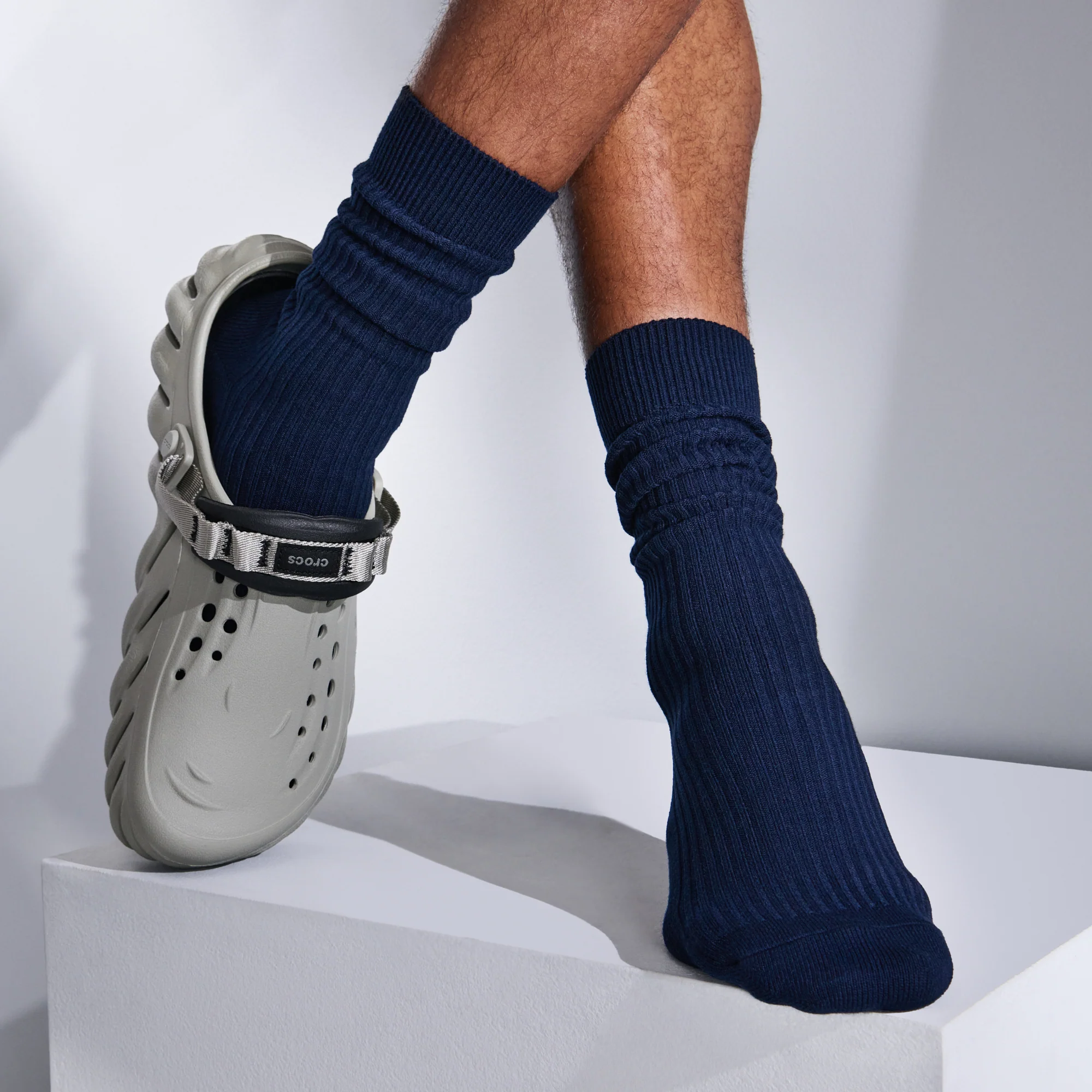 Power Fit Cotton Crew Socks - Image 5