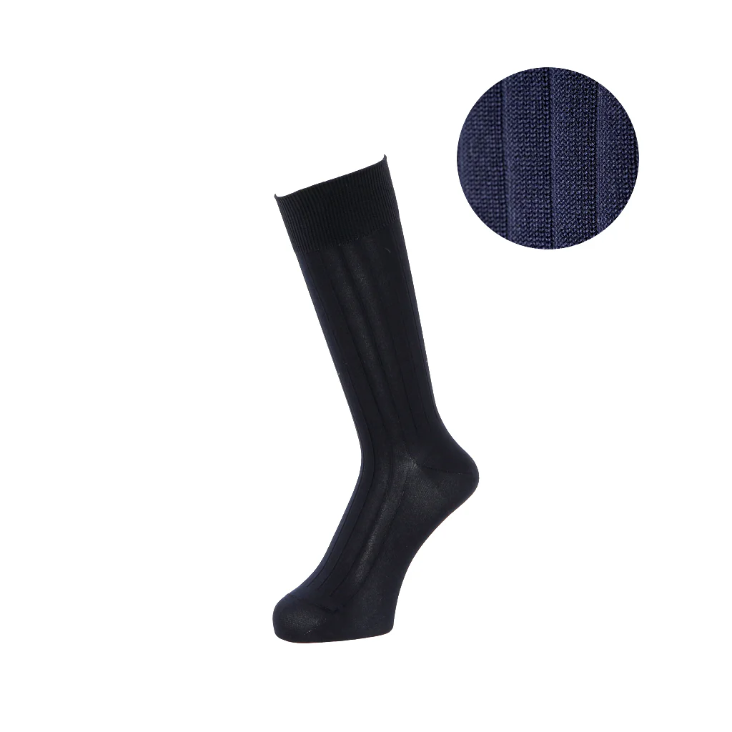 Premium 9x2 Rib Cotton Crew Socks - Image 13
