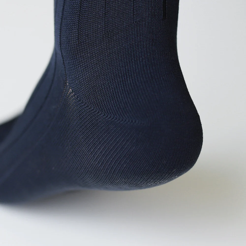 Premium 9x2 Rib Cotton Crew Socks - Image 7