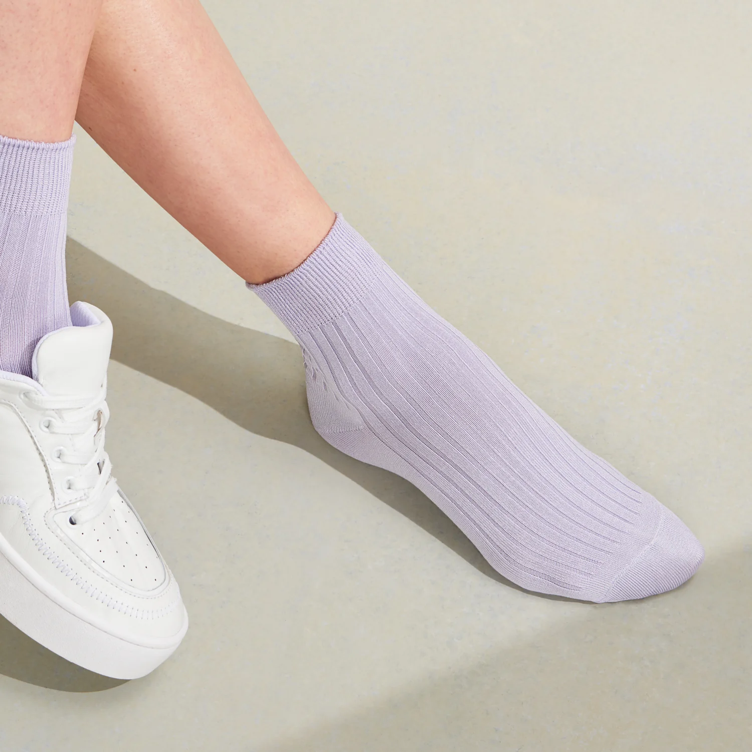 Premium Silky Cotton  Quarter Socks - Image 3