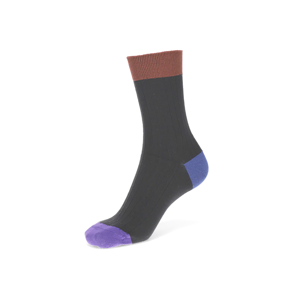 Quattro Colored Cotton  Crew Socks - Image 6
