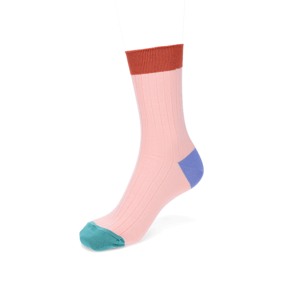 Quattro Colored Cotton  Crew Socks - Image 7