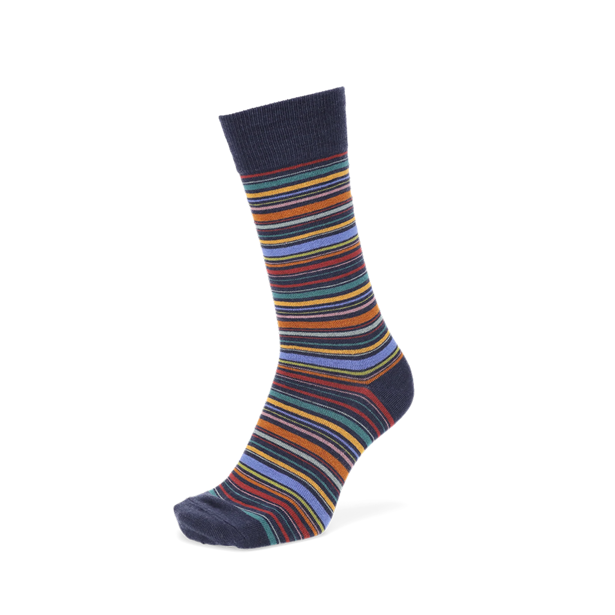 Racing Stripe Cotton  Crew Socks - Image 10