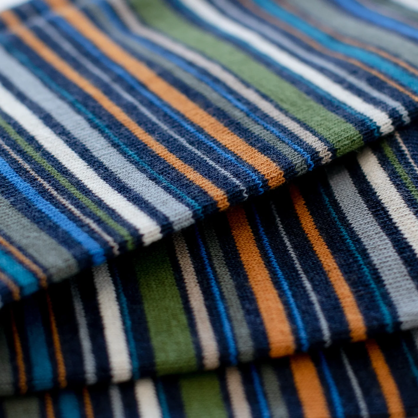 Racing Stripe Cotton  Crew Socks - Image 7