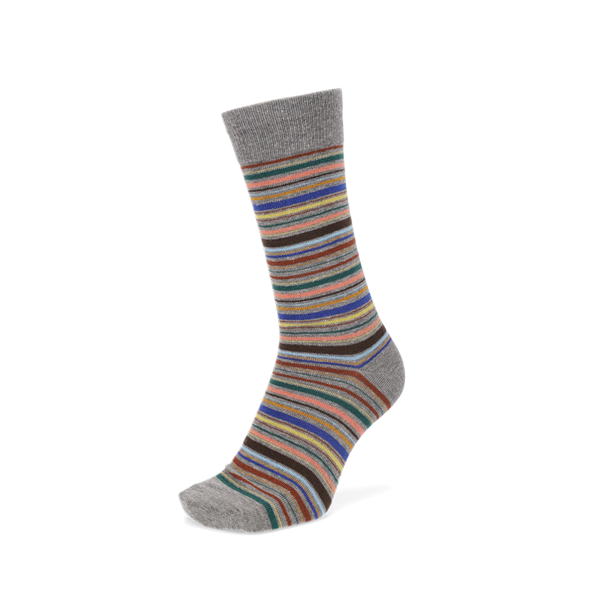 Racing Stripe Cotton  Crew Socks - Image 8