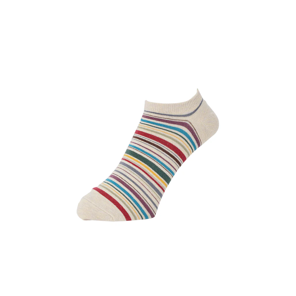 Racing Stripe Cotton  Ankle Socks - Image 6