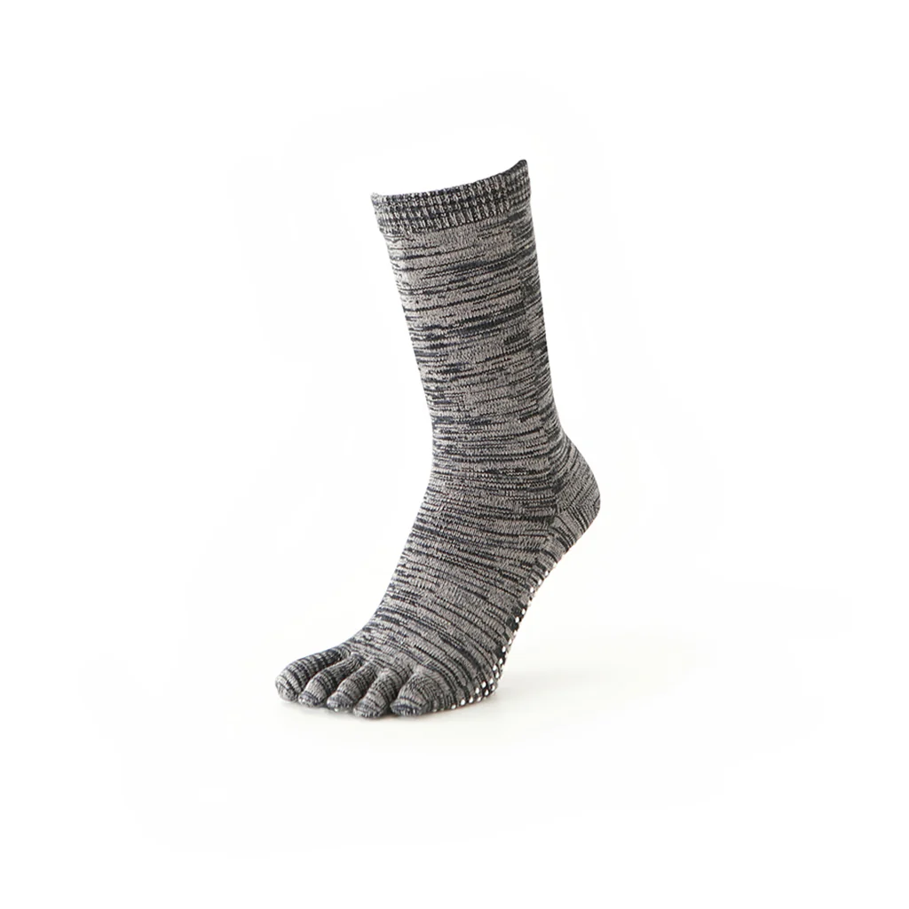 Reflexology Cotton Toe Crew Socks - Image 10
