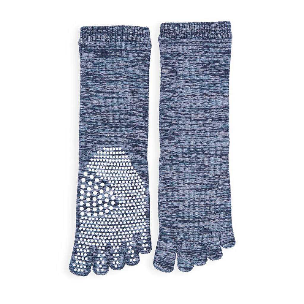 Reflexology Cotton Toe Crew Socks - Image 17