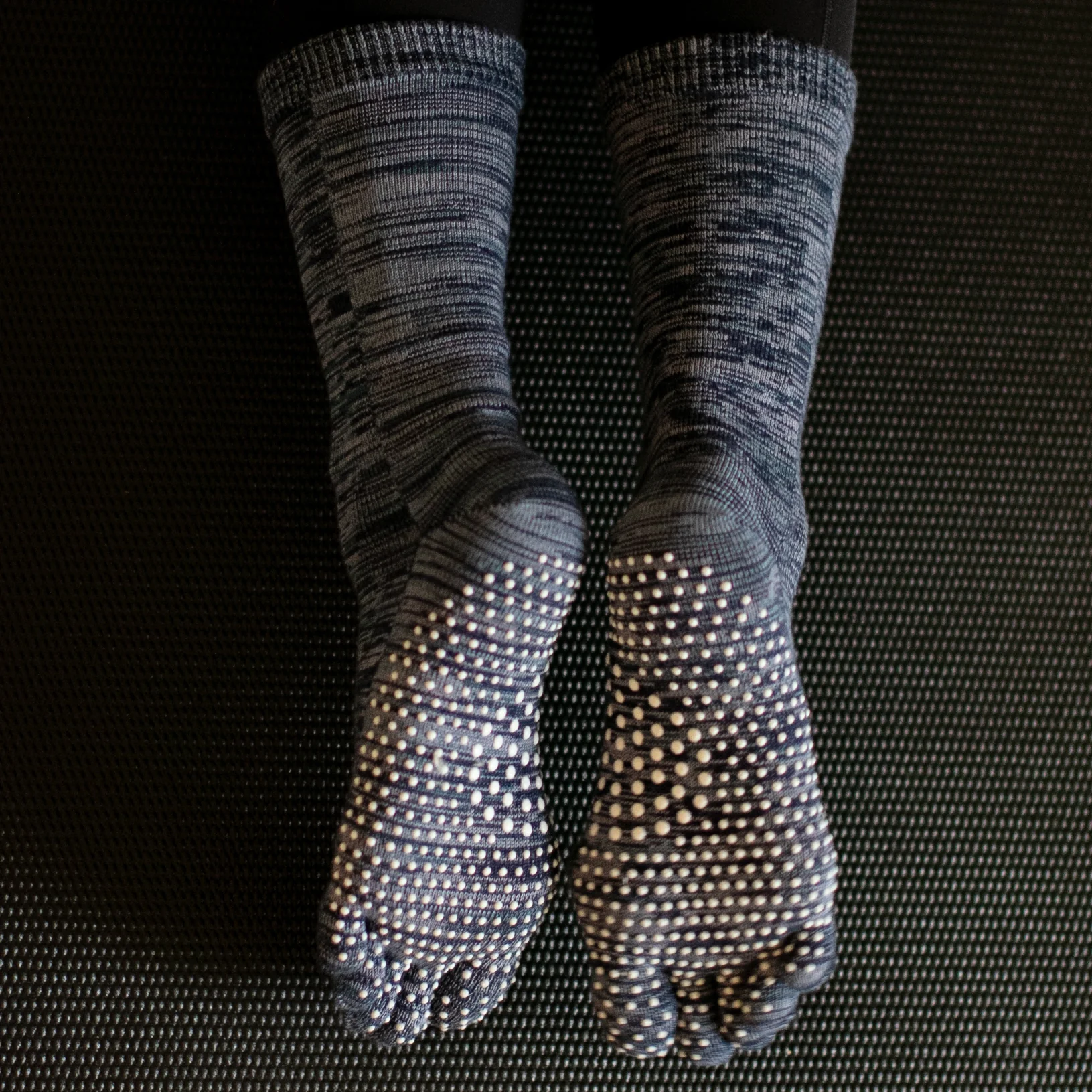 Reflexology Cotton Toe Crew Socks - Image 7