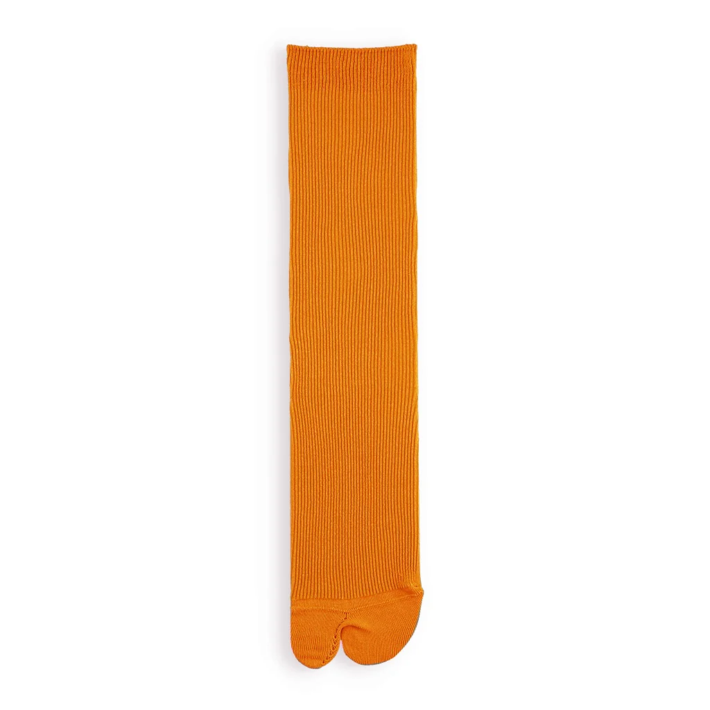 Ribbed Tabi Crew Socks - Image 6
