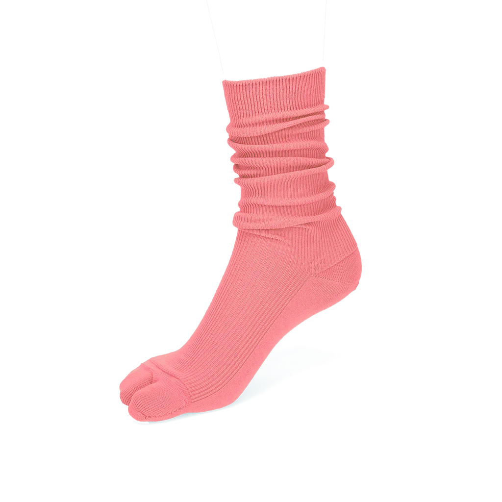 Ribbed Tabi Crew Socks - Image 7